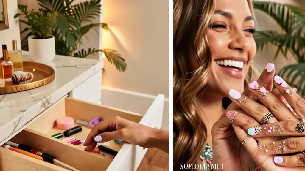 Ideias de Unhas Fofas e Fáceis, Feitas com o Que Você Já Tem na Gaveta