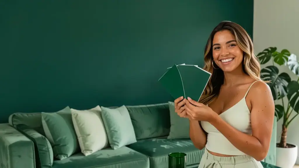 Tons de verde esmeralda: como usar na decoração e com o que combinar